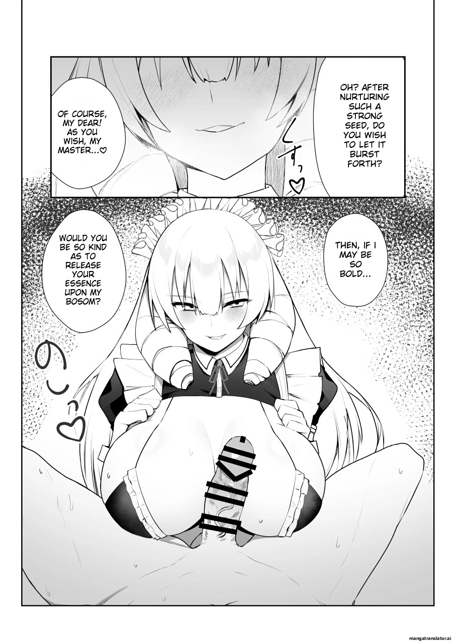 Manneri o Osoreru Bakunyuu Ojou-sama ni Cosplay Ecchi Goban Shoubu o Idomareru Hanashi page 12 full