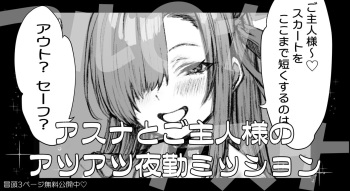 [Pirates Cat] Asuna and Master's hot night shift mission [JP] cover