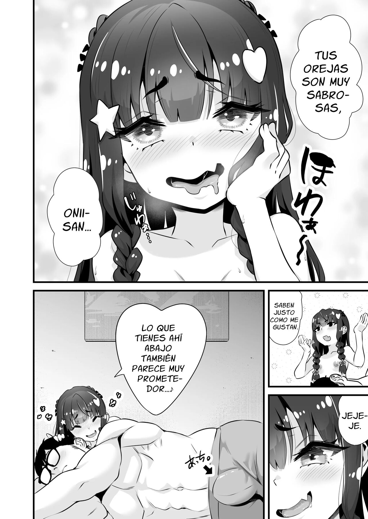 Succubus-kei Enkou J● Sayaka VS Mesugaki Wakarase Oji-san | La Prostituta Súcubo Sayaka VS Un Semental de Mediana Edad page 5 full