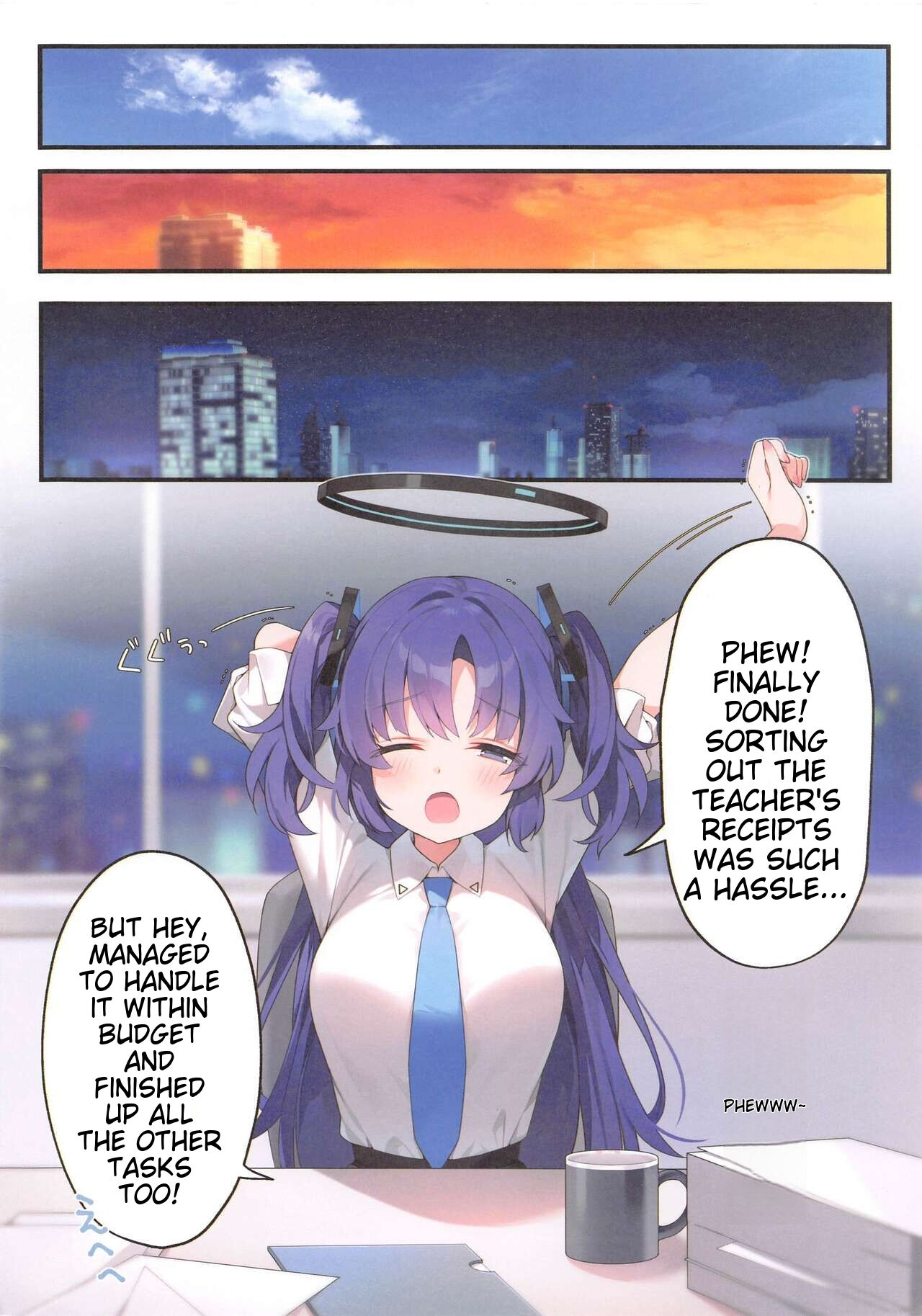 Sensei! Yuuka ni Kojin Shidou Shite Kudasai - would you teach me a special lesson page 3 full