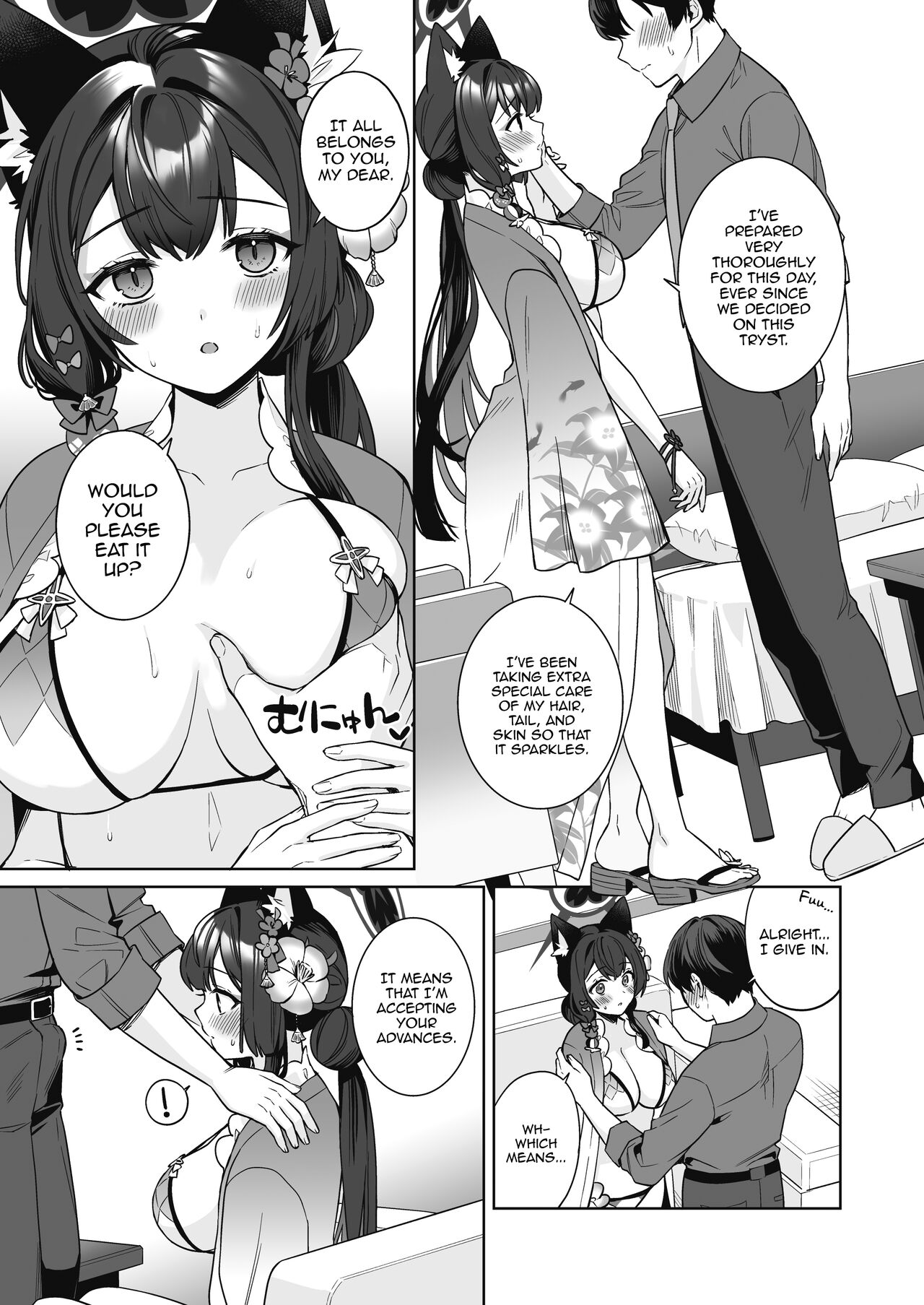 Junjou・Renjou・Hatsujou Kitsune 2 | Pure♥Lovestruck♥Fox in Heat 2 page 12 full