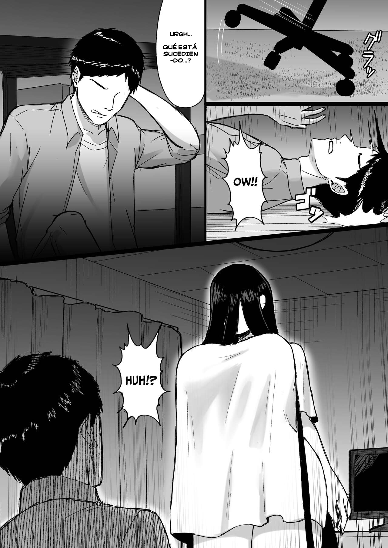 Shiroi Heya ~Mukanjou Bakunyuu Yuurei ni Shinu made Shiboritorareru~ | Una Chica Fantasma Me Visita page 9 full