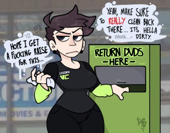 [lavabutts] Reece's Cleaning Shift cover