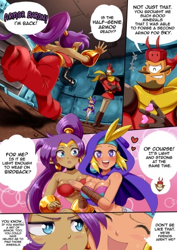 [Issa Castagno] Shantae Armor cover