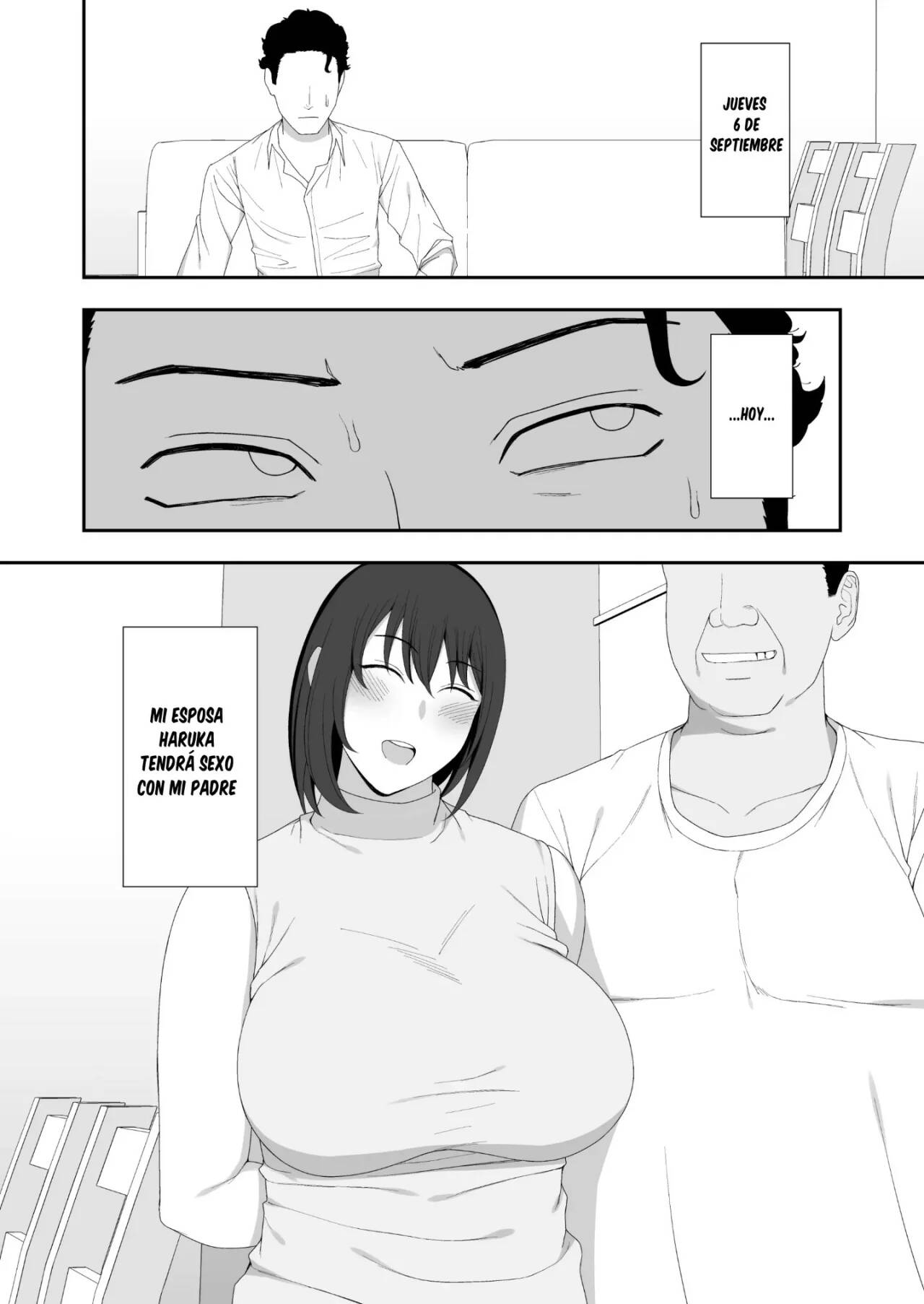 Haruka to Oyaji no Kozukuri Shuukan page 3 full
