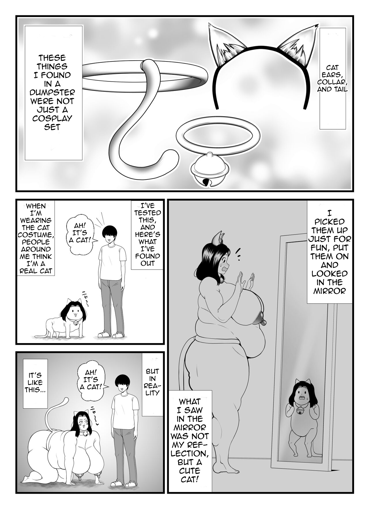 A 45-year-old housewife's secret pleasure: becoming a cat and satisfying her sexual desires page 5 full