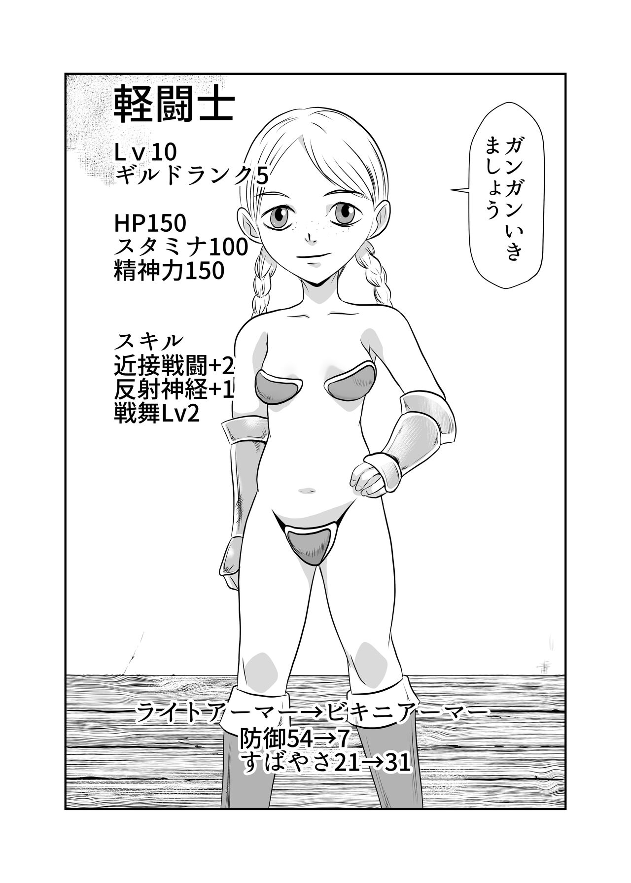 NPC Kan Game no Sekai de Onnanoko o Nakama ni Shite Ecchi na Koto o Shichau Zo page 9 full