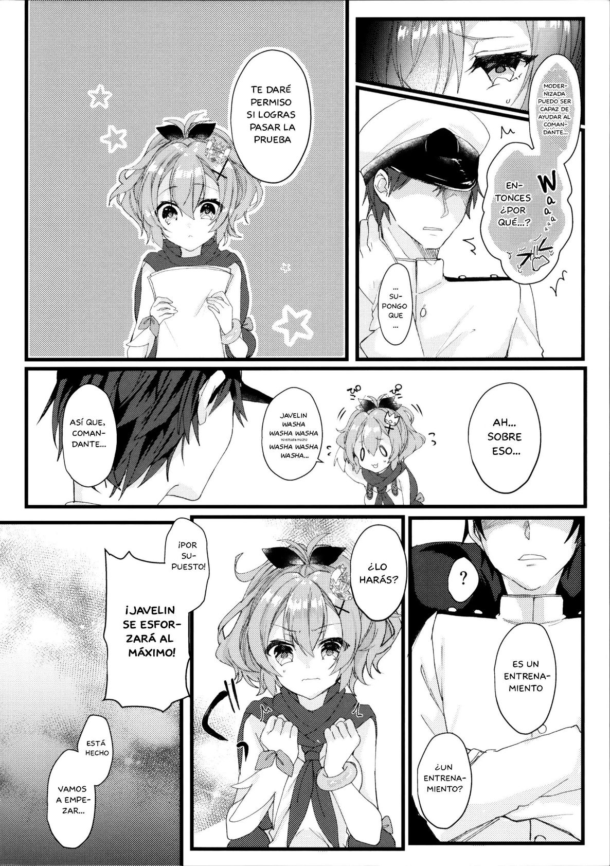 Javelin-chan to Kaizou Kunren page 4 full
