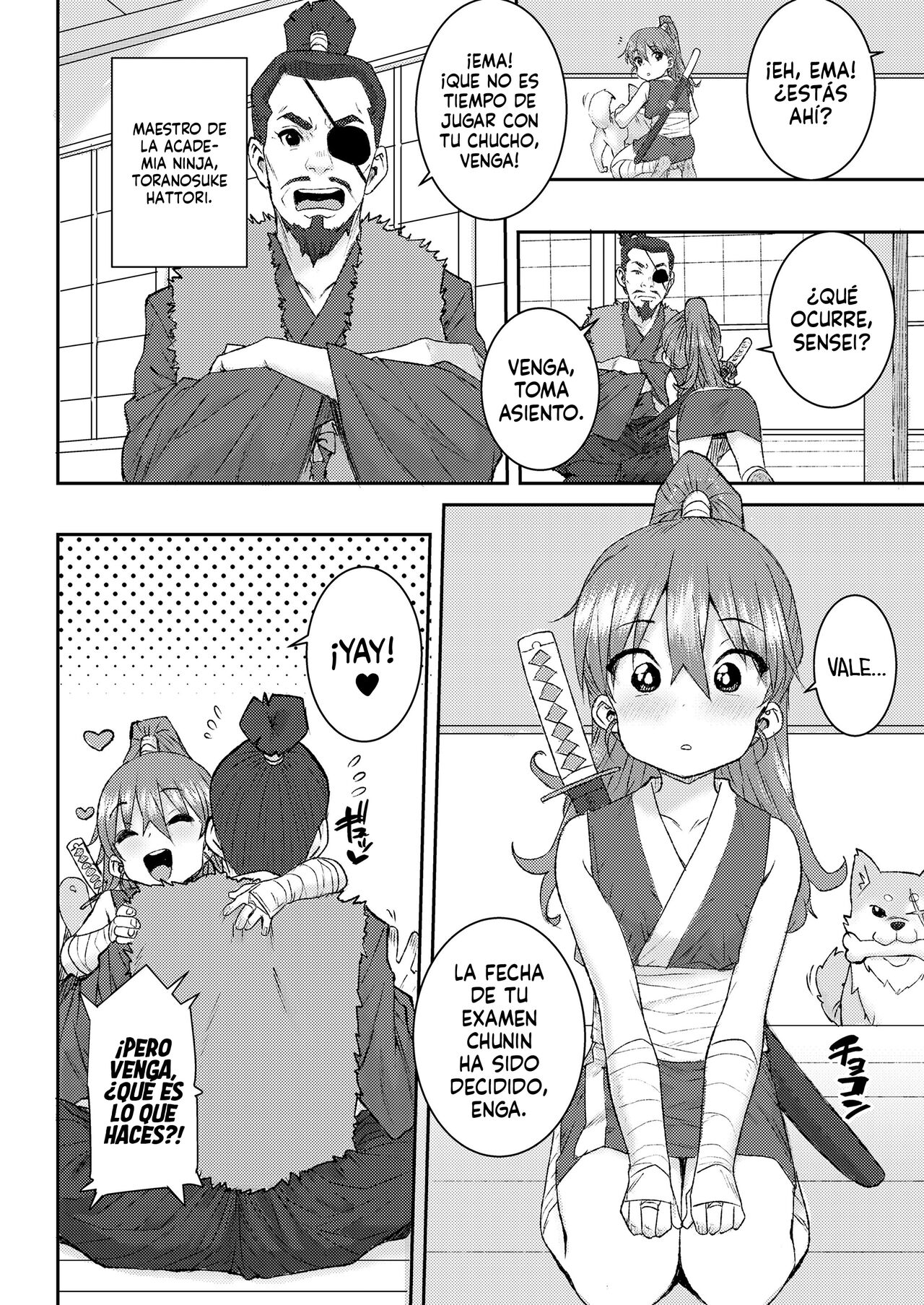 Mesugaki Ninja Ema-chan | La Ninja Niñata, Ema-chan page 2 full