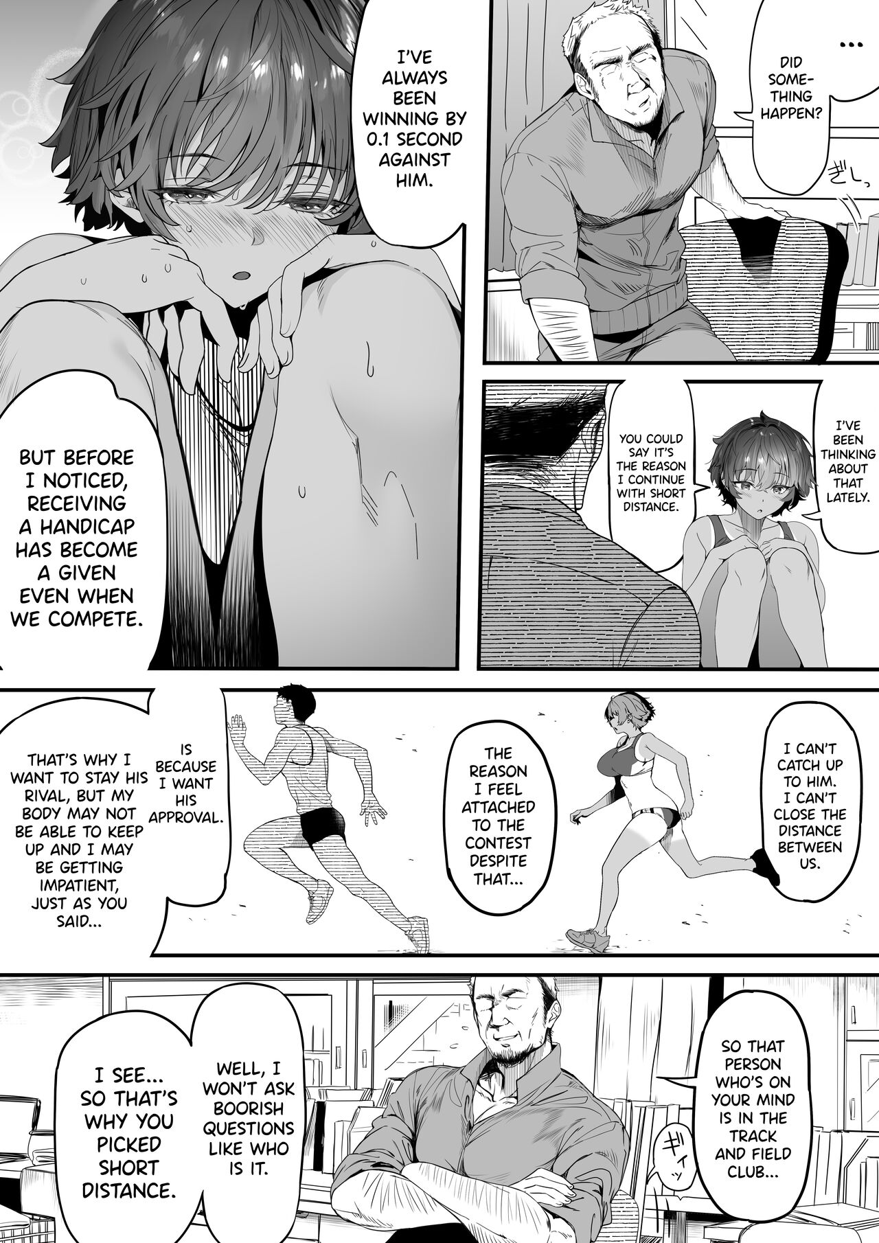 Rikujoubu no Bokukko Doukyuusei ga Chuunen Komon ni Mesu ni Sareru Ichibu Shijuu page 12 full