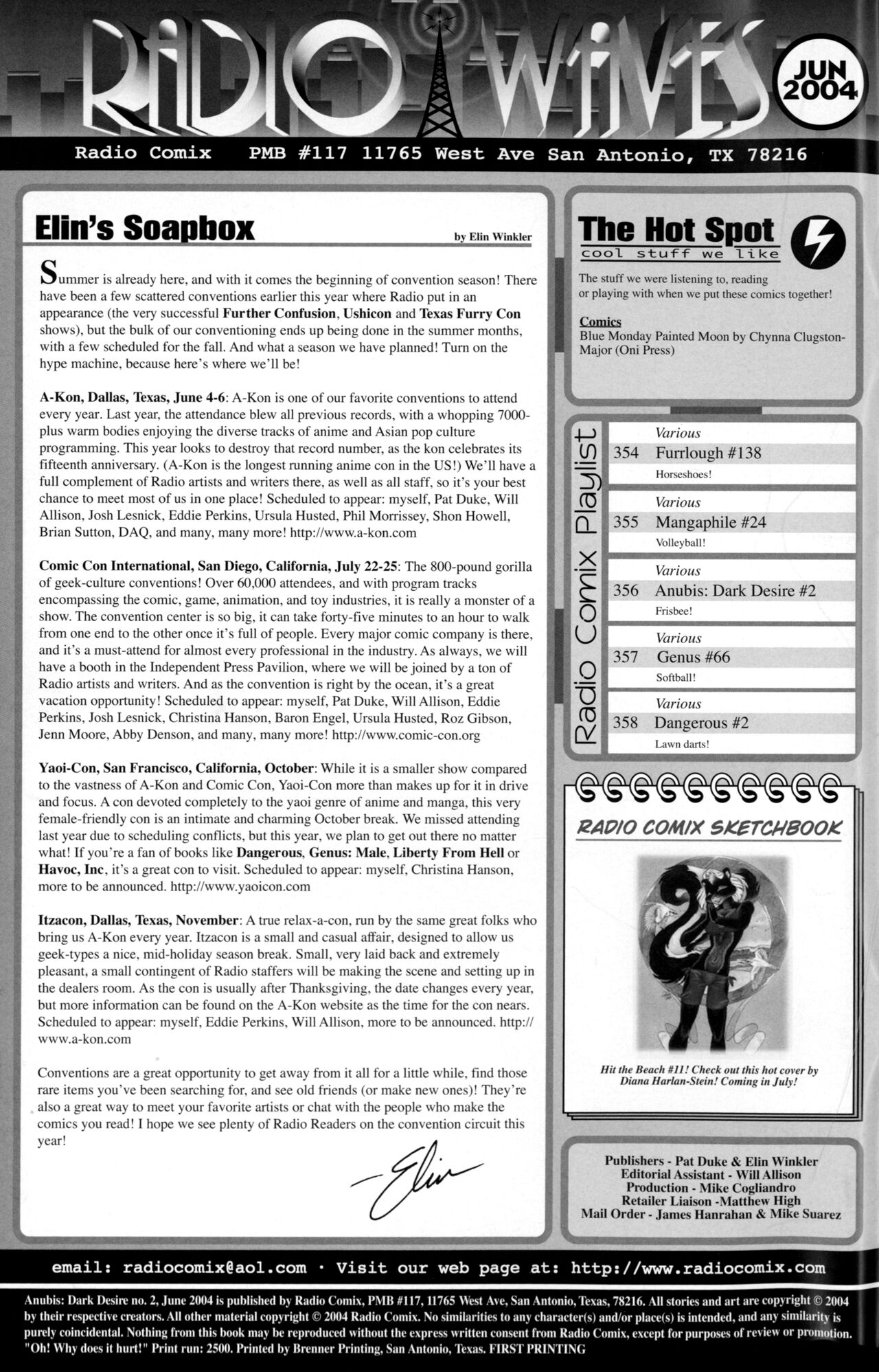 Anubis: Dark Desire #2 page 2 full