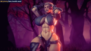 Thick Barbarian Elf with Huge Tits cover