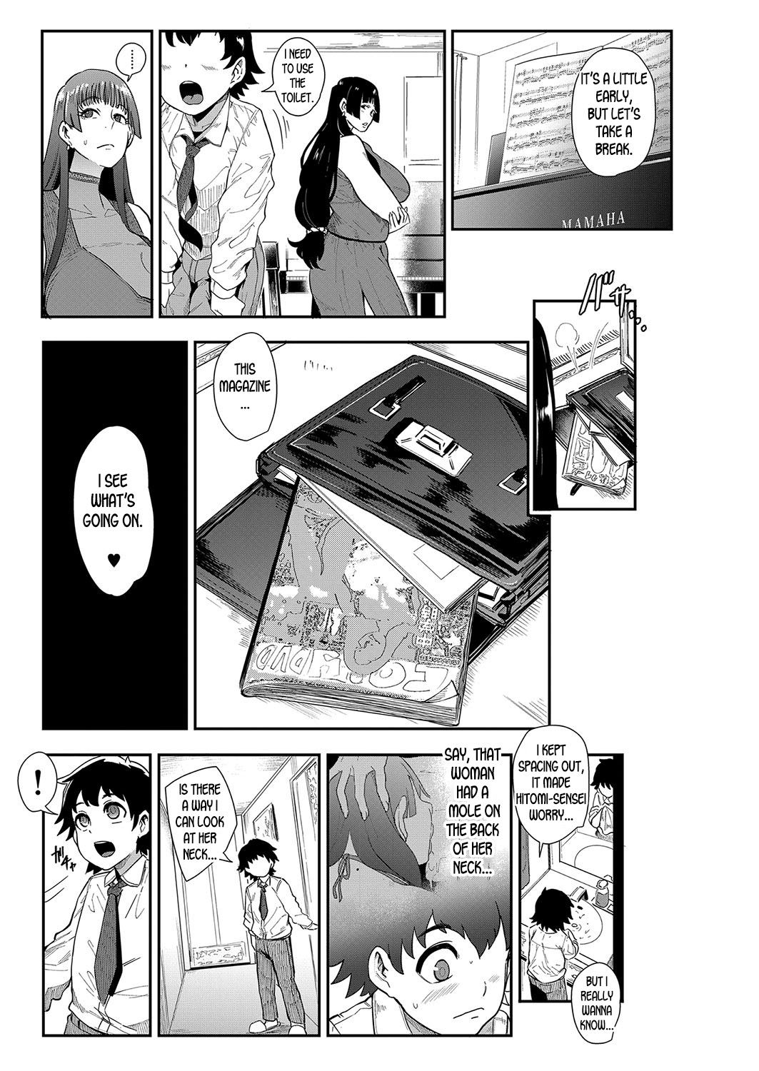 Mama-tachi no Kyouikuteki Ochinpo Shidou page 12 full