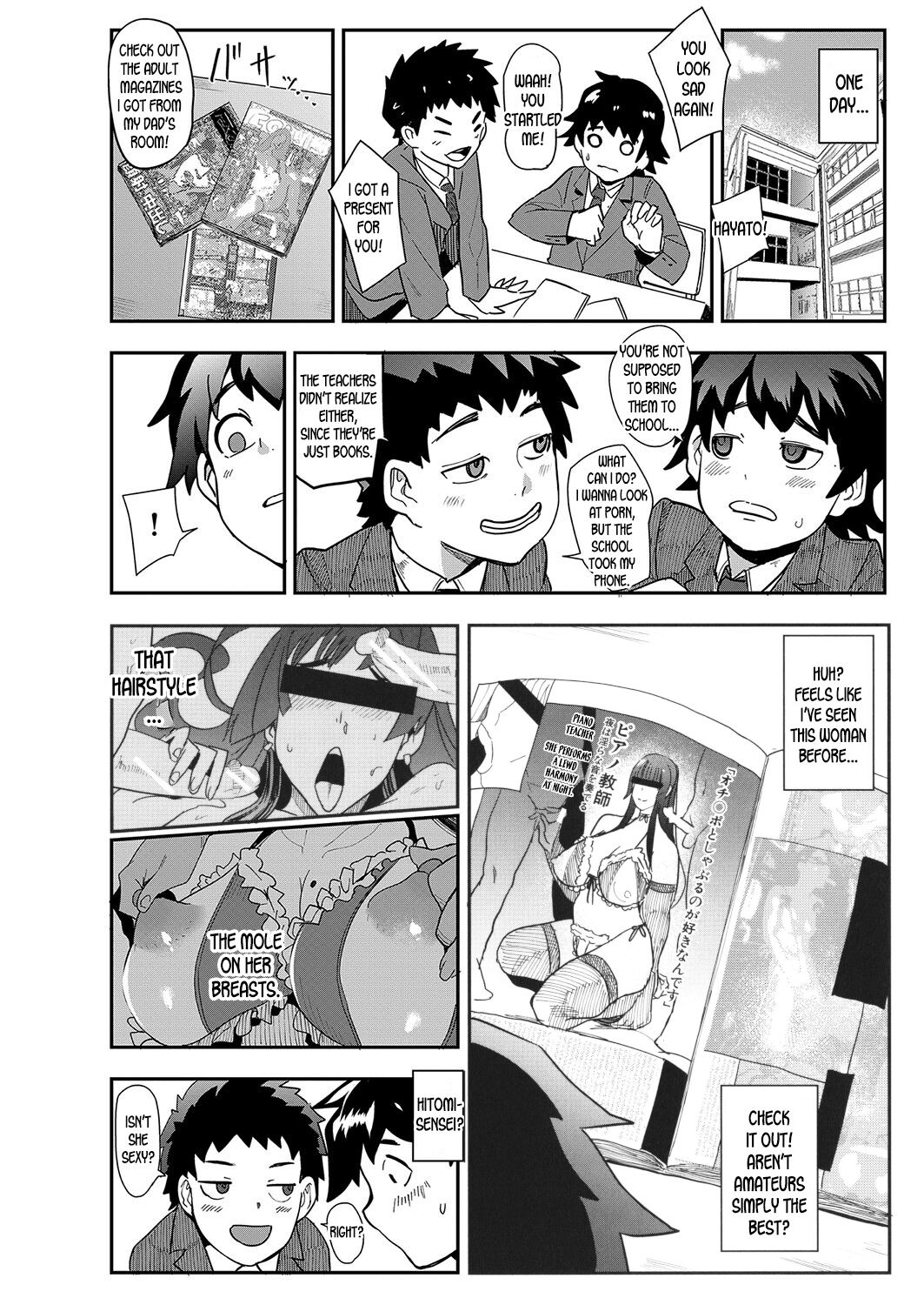 Mama-tachi no Kyouikuteki Ochinpo Shidou page 9 full