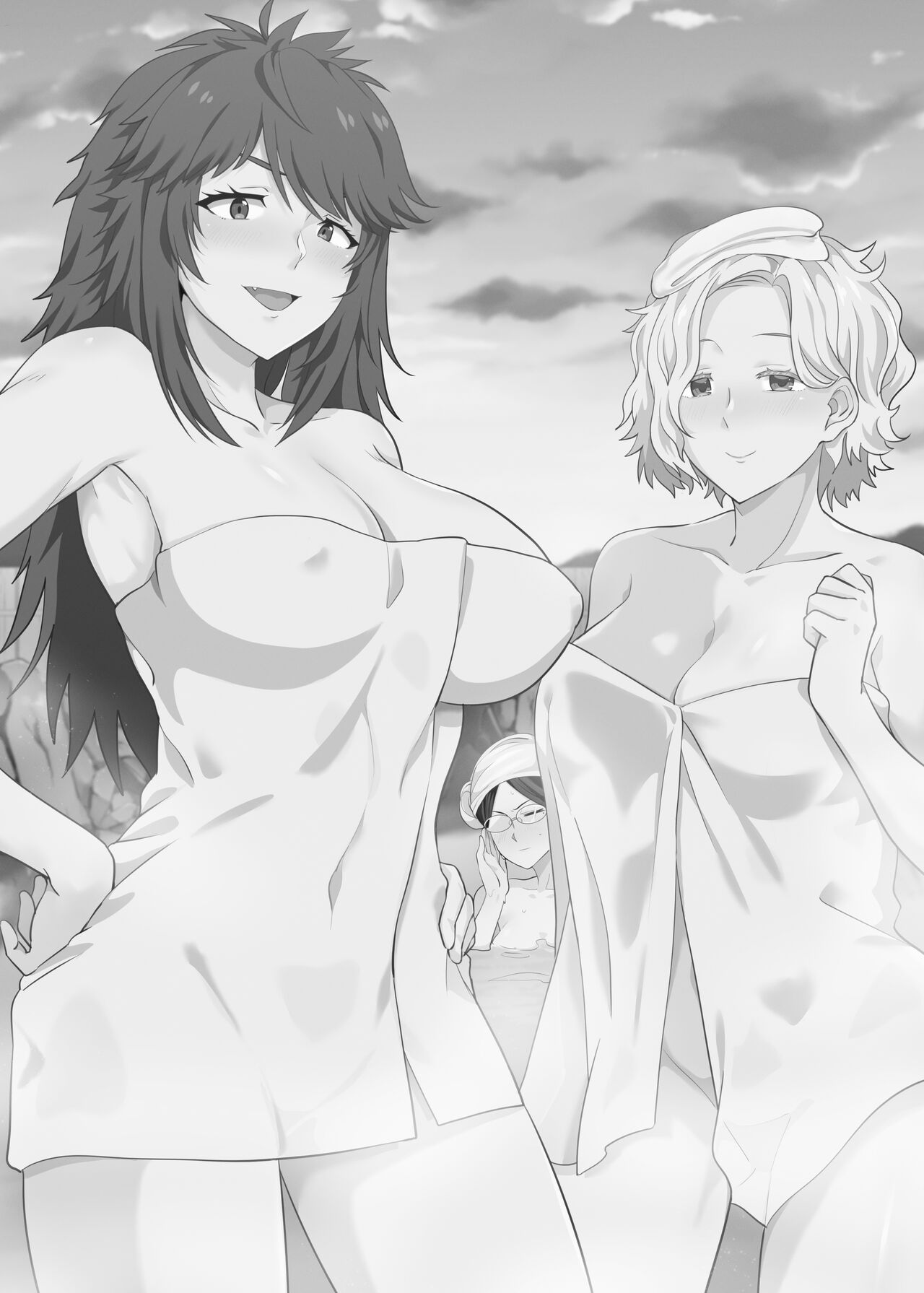 與小智的媽媽們溫泉旅行啦! | ¡Un Viaje a las Aguas Termales con la Mamá de Tomo y sus Amigas! page 2 full