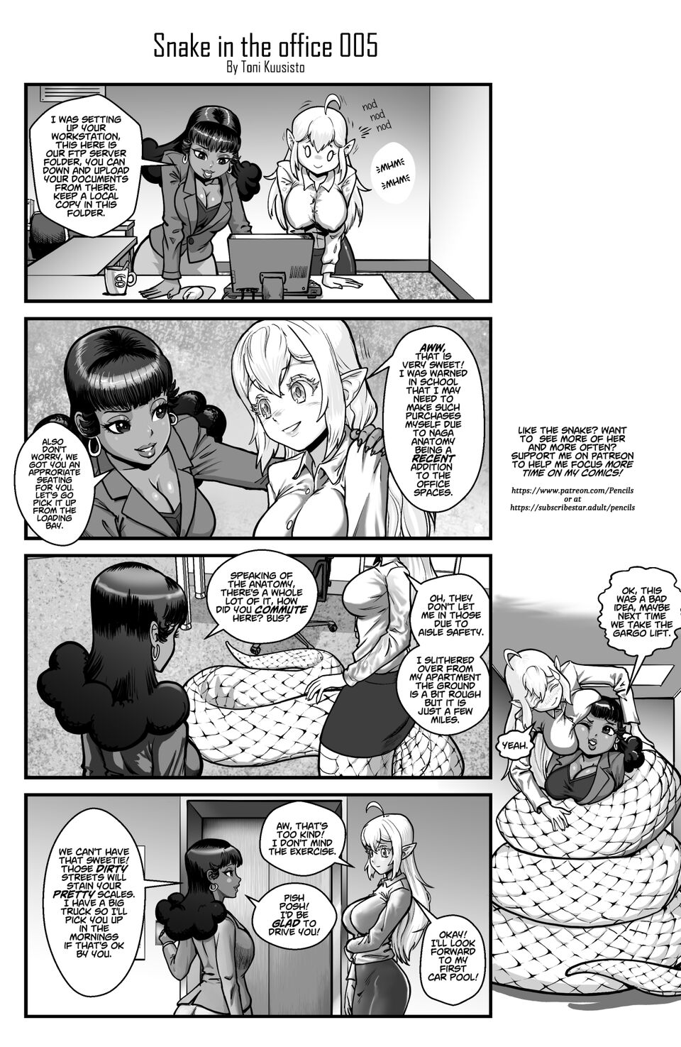 Snake in the office page 8 full