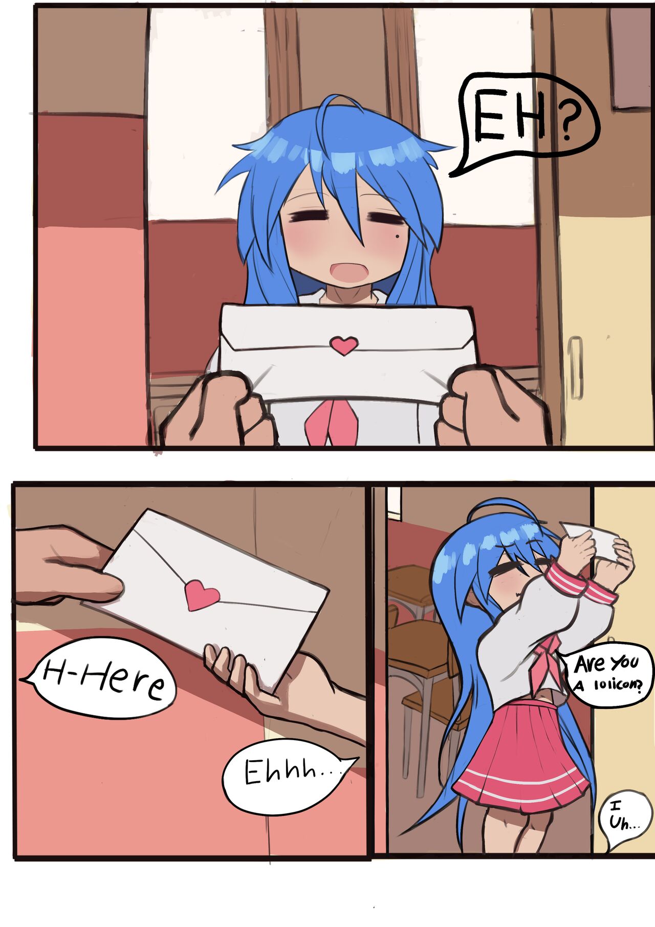 Konata Comic page 1 full