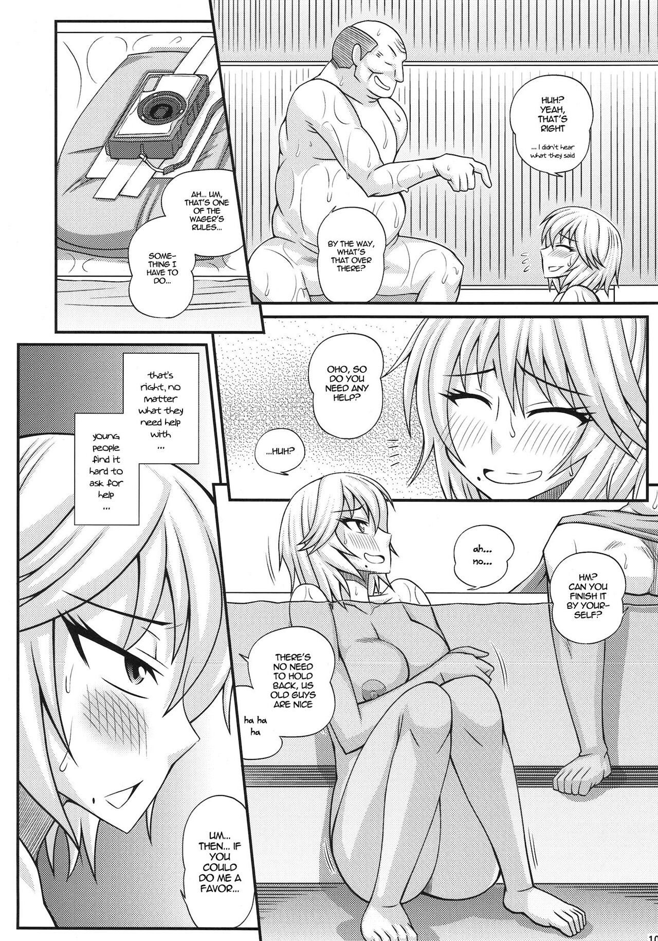 Futanari Musume Otokoyu Mission | Futanari Girl Male Bath House Mission page 9 full