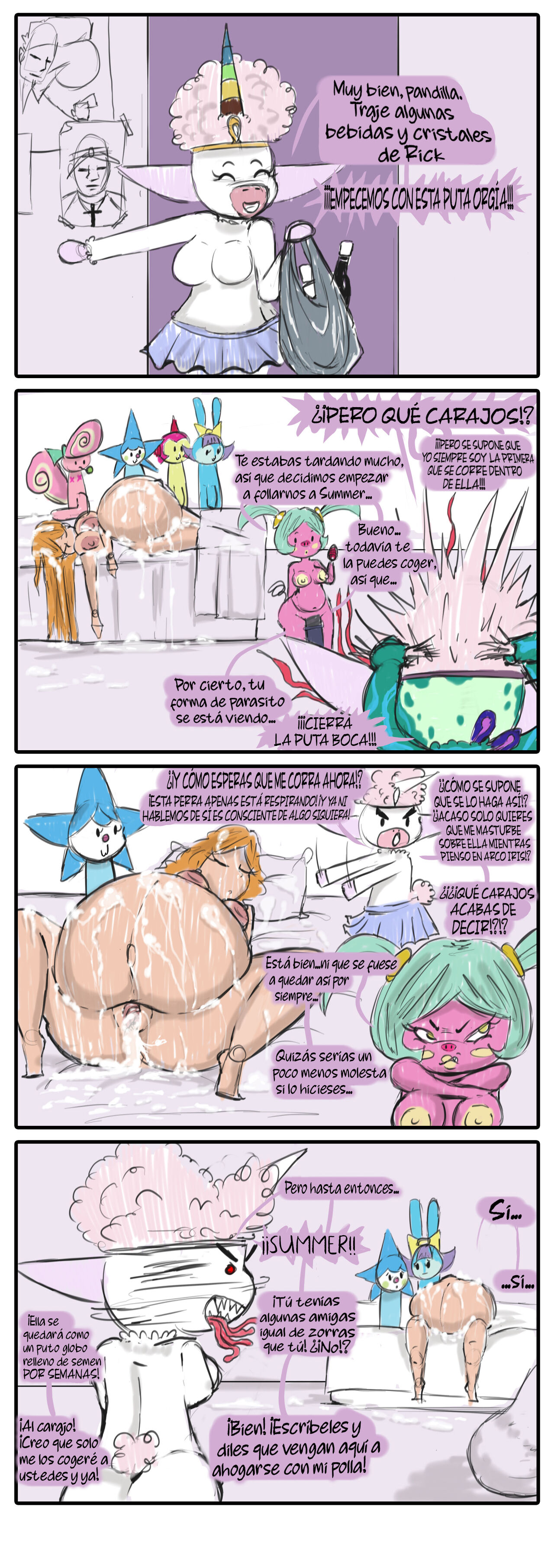 Summer & sus Amigos page 2 full