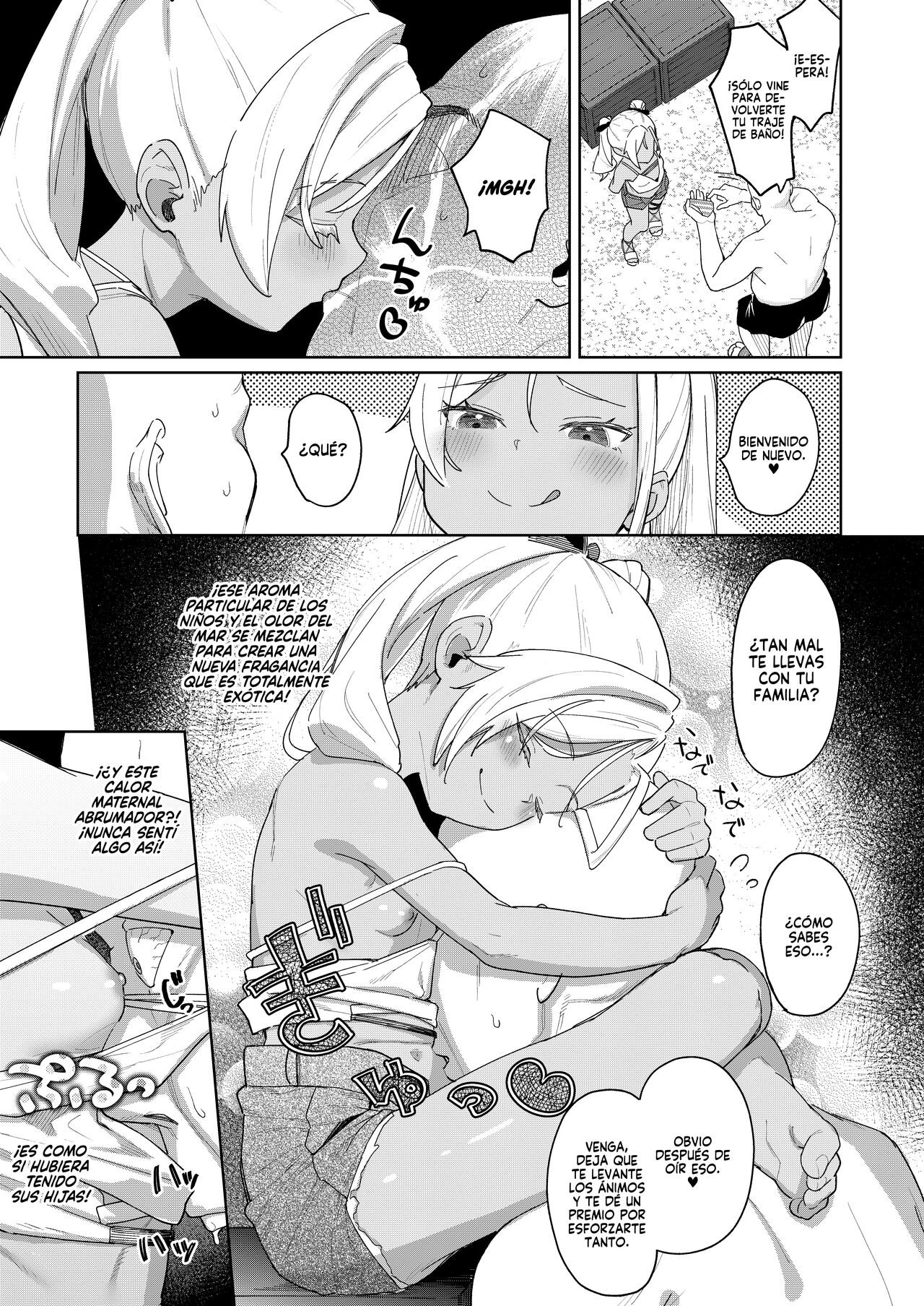 Musume no Tomodachi no Mesugaki ni Okasaremashita 4 | Fui Violado por una Mocosa que es Amiga de mi Hija 4 page 12 full
