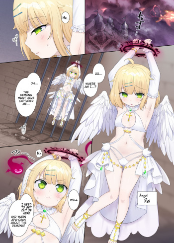 [Hiiragi Popura] Toraware Tenshi no Akuryou Hyoui [English] [Tigoris Translates] cover