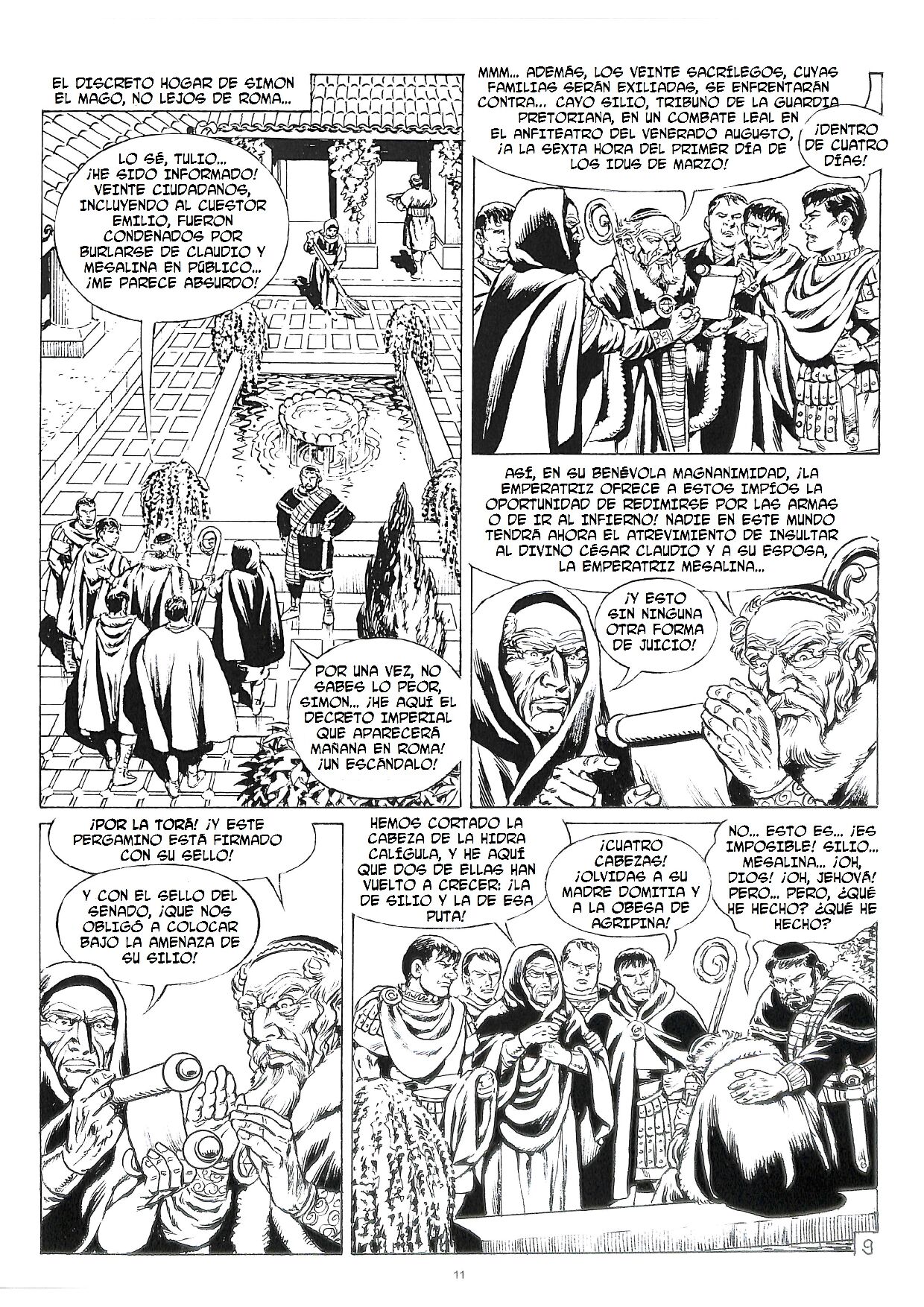 Mesalina - Acto IV: Orgías y Juegos page 11 full
