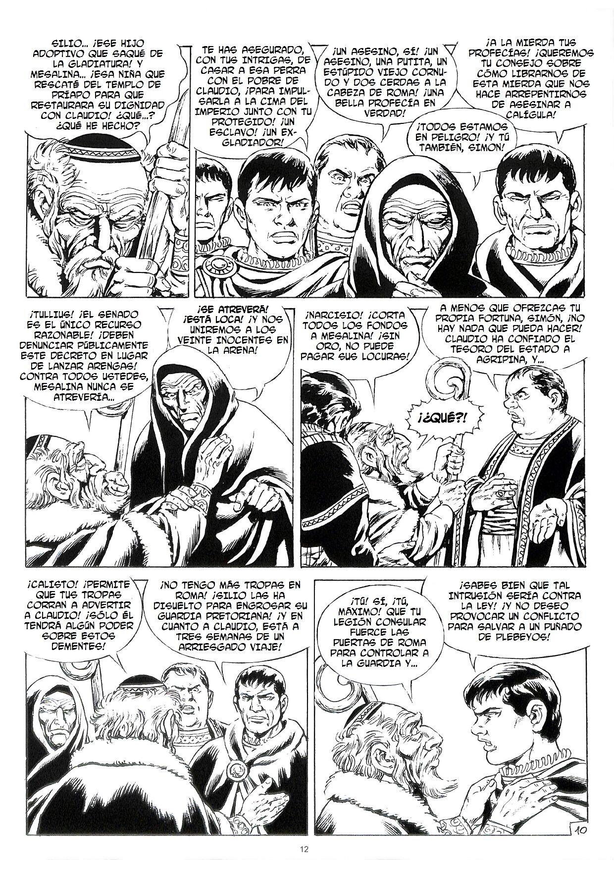 Mesalina - Acto IV: Orgías y Juegos page 12 full