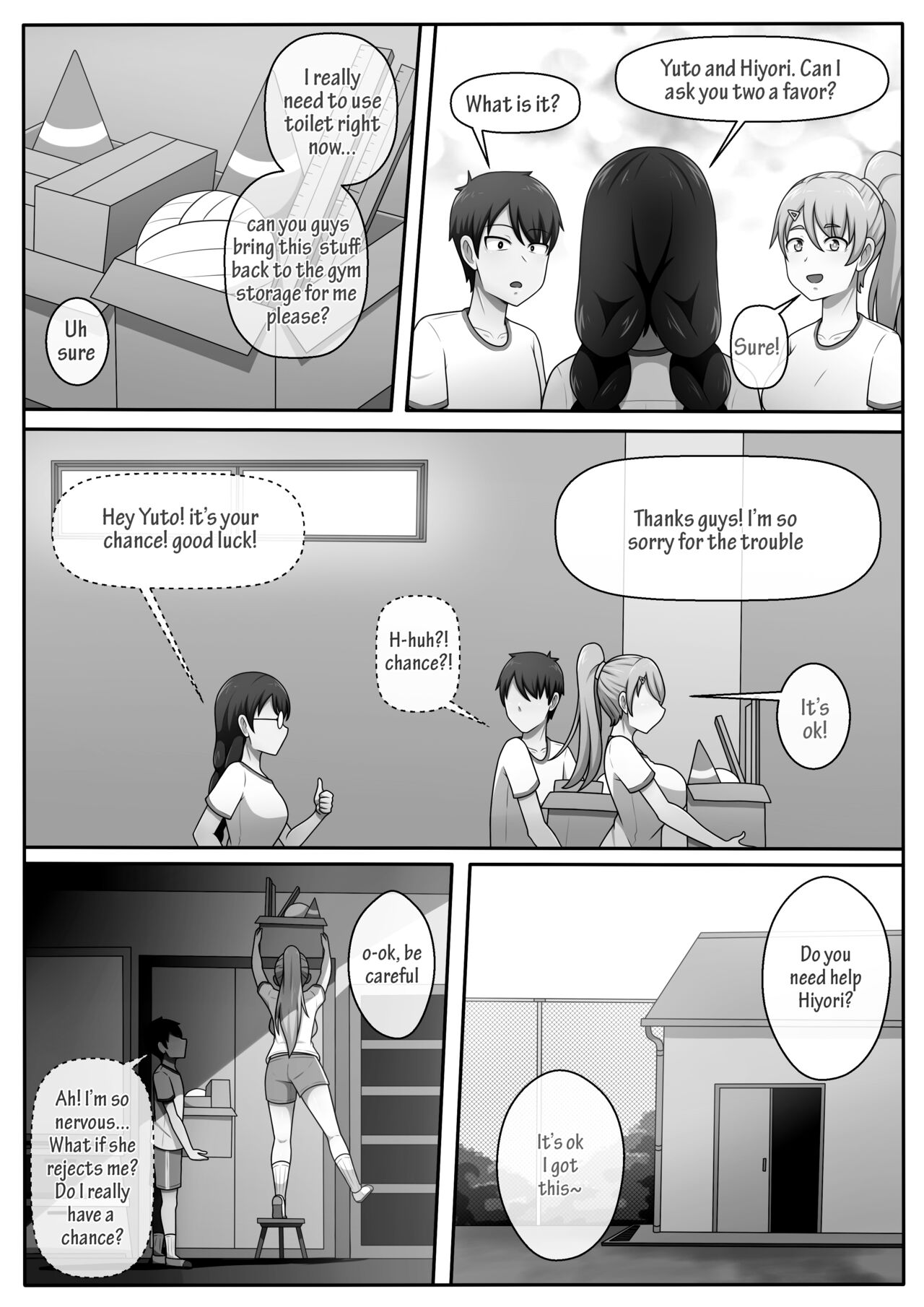 Hiyori is very helpful! page 6 full