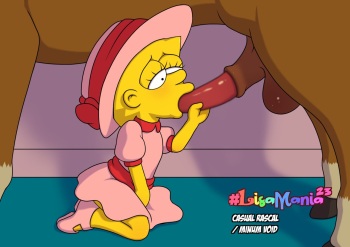 Lisa's Simpson pony cover