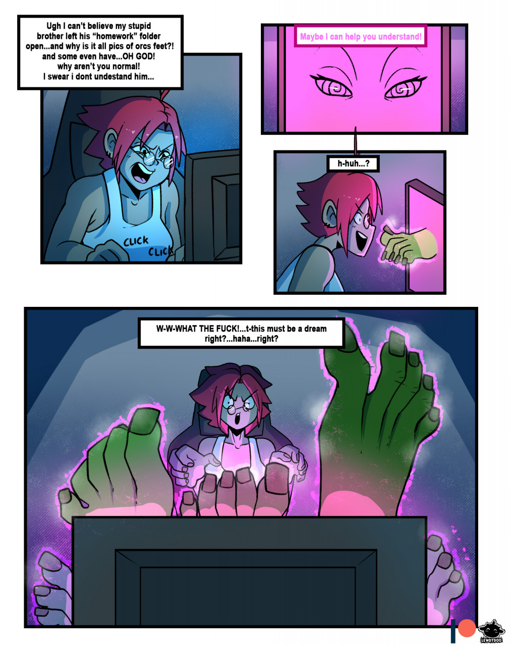 Cyber Orcked page 1 full