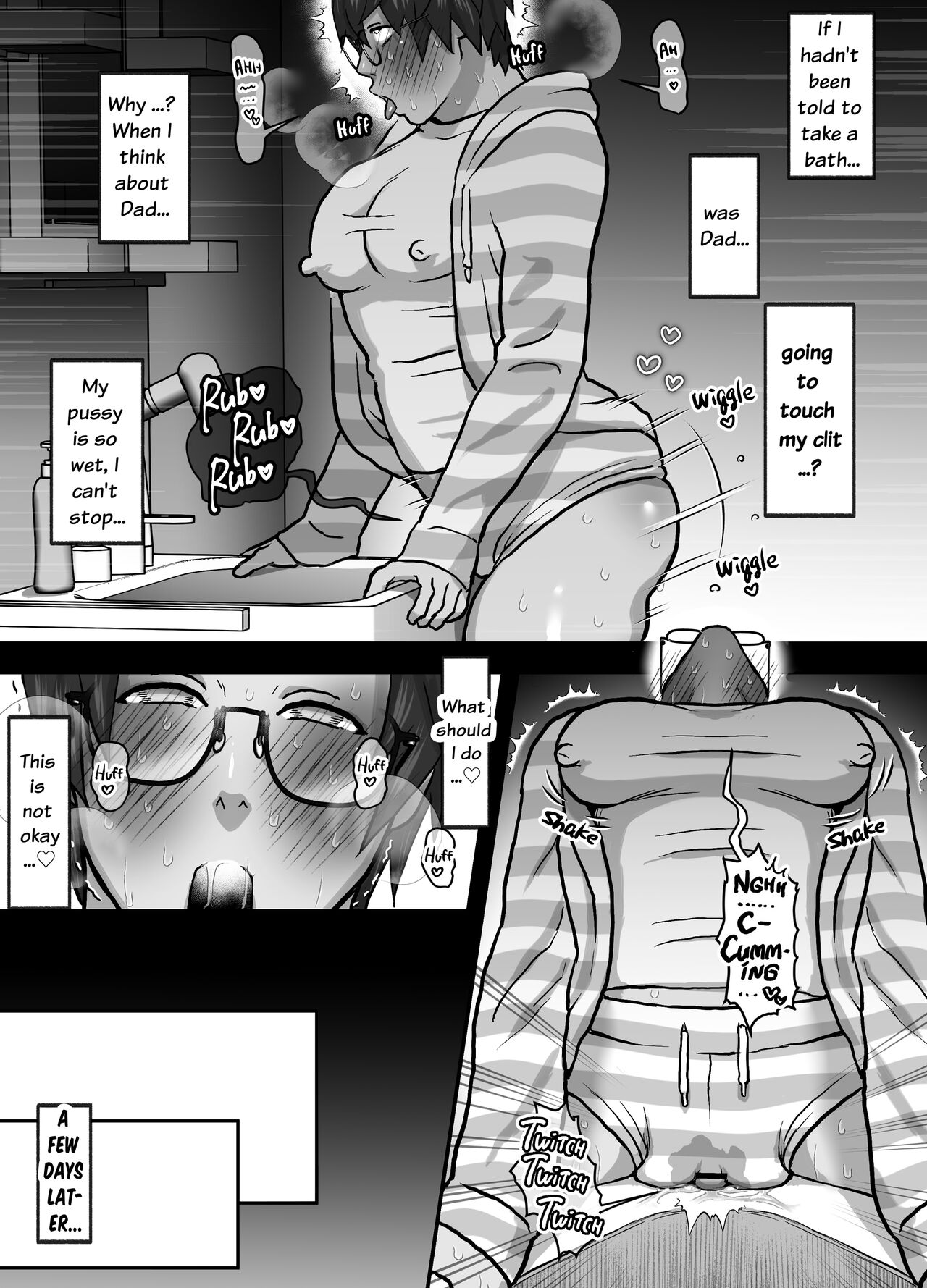 Watching Porn Videos Alone with my Dad page 12 full
