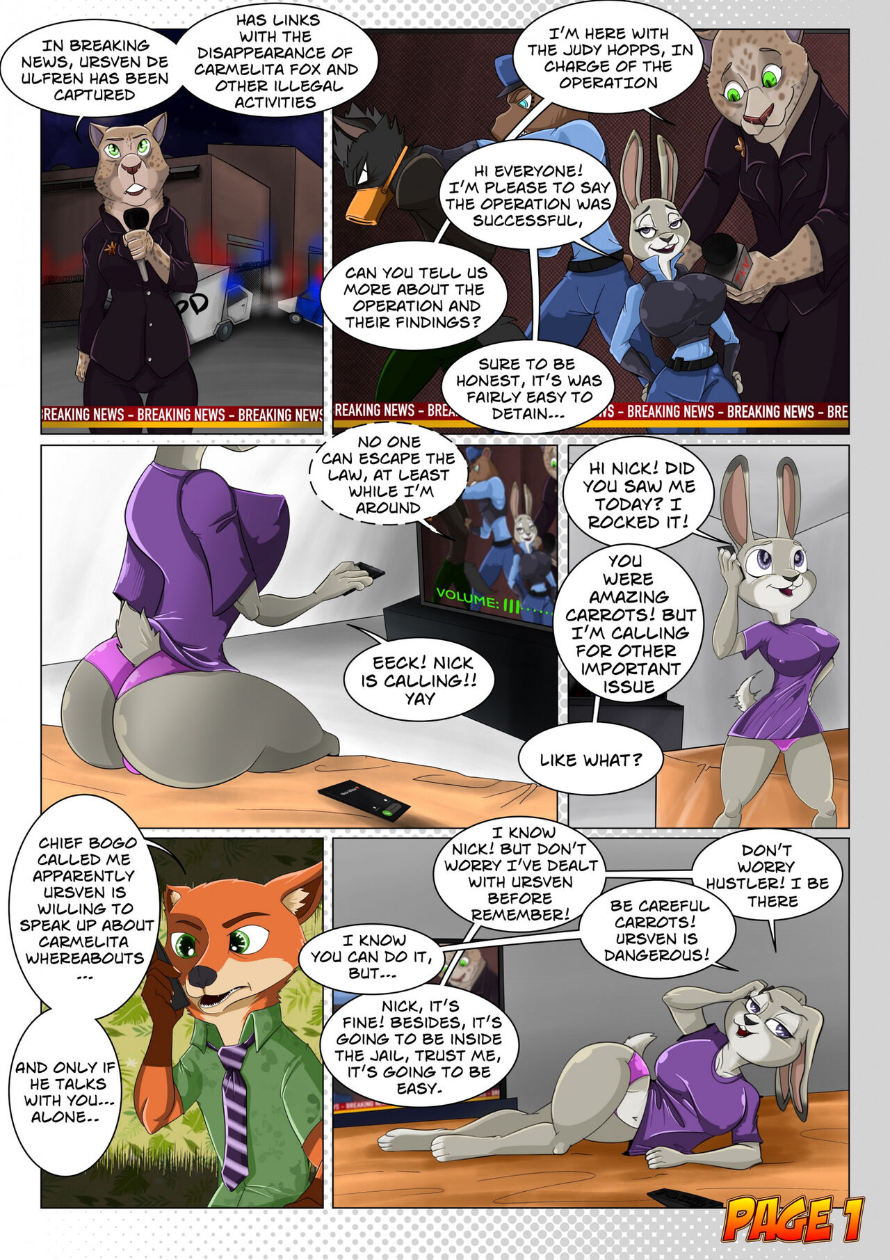 Puta Fox & Bunny Bitch vol. 1-3 page 12 full