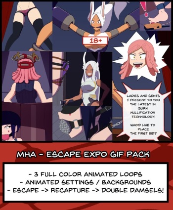 [Dawho555] MHA - Escape Expo Gif Pack cover