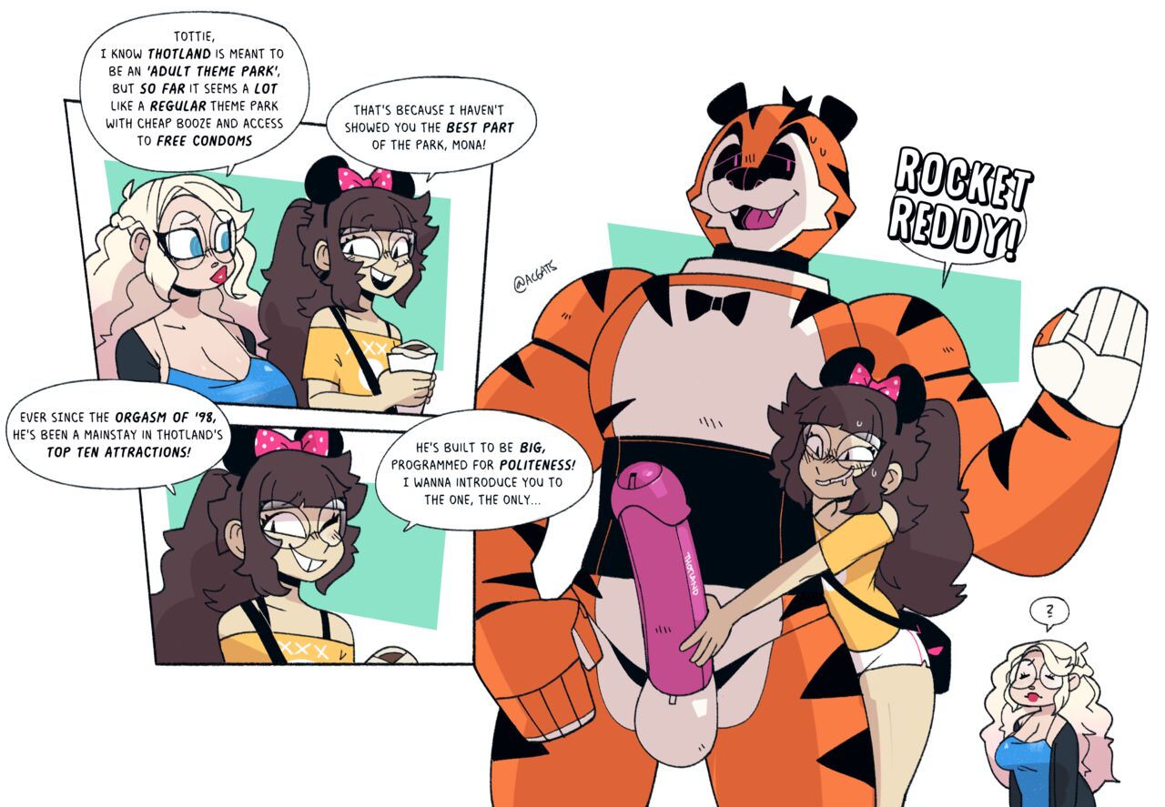 Tottie & Mona in Thotland! page 1 full