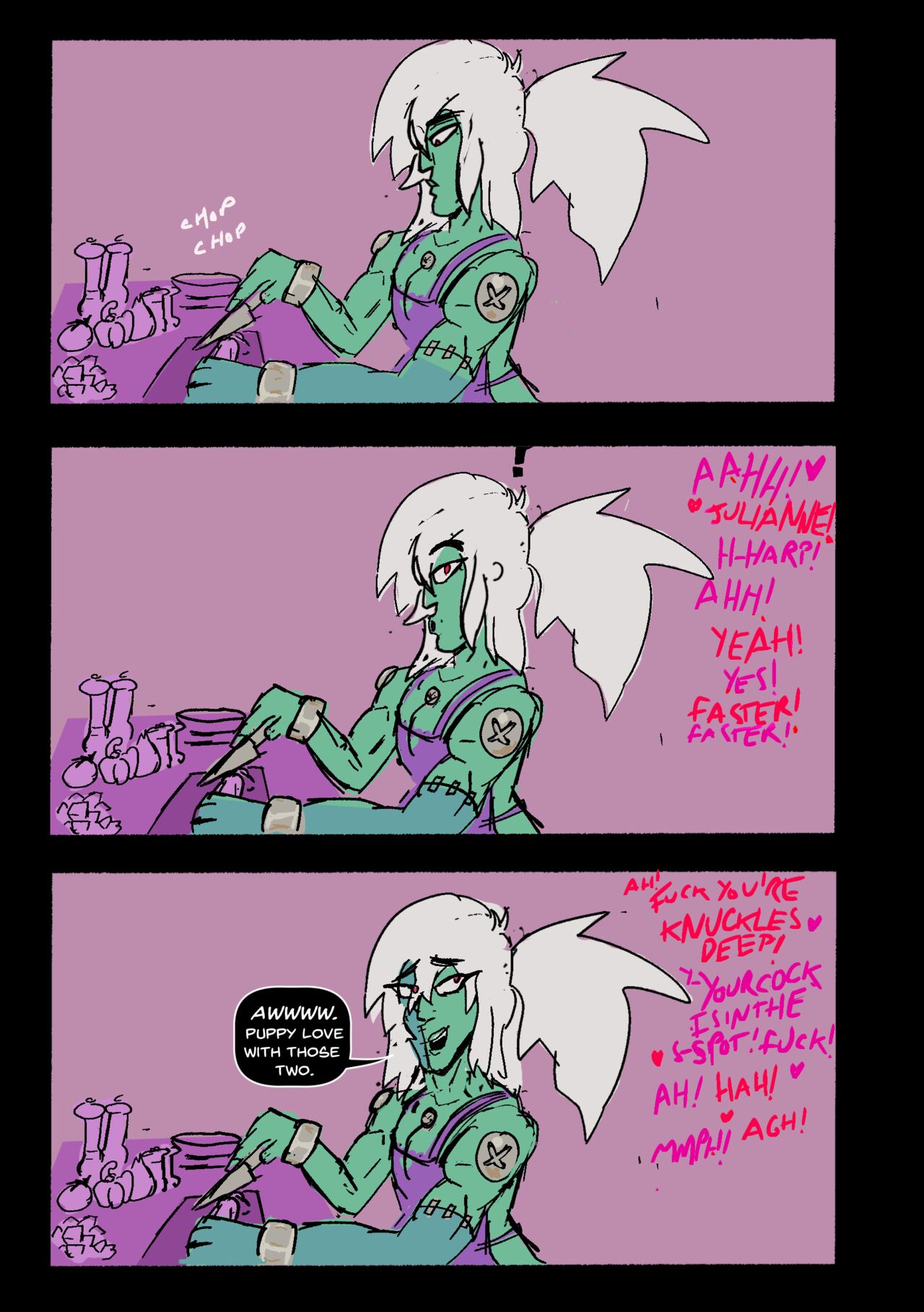 Morning Routine - Demon's Layer Fancomic page 11 full