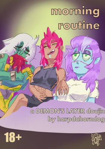 [harpdahorndog] Morning Routine - Demon's Layer Fancomic cover