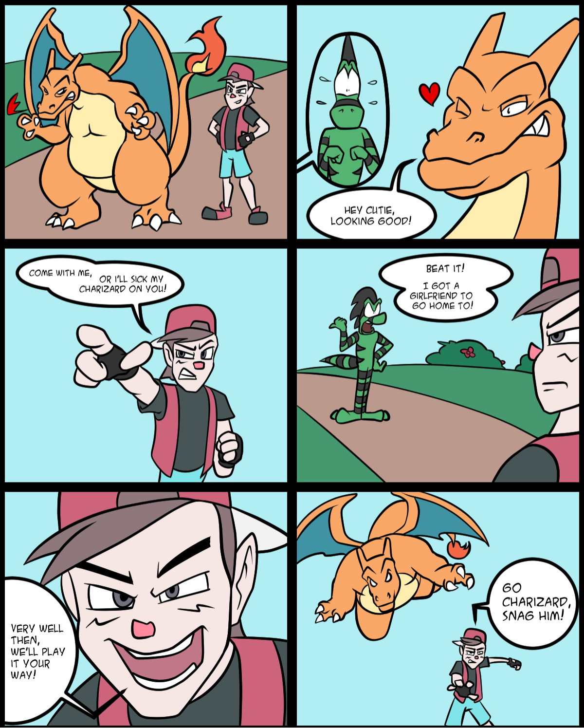 Cameron in: Gotta Catch Him Up! page 3 full