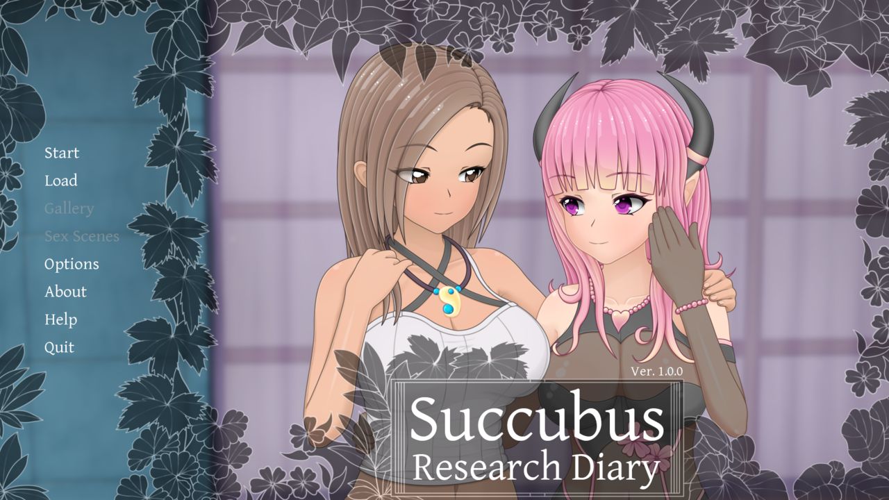 Succubus Research Diary page 1 full