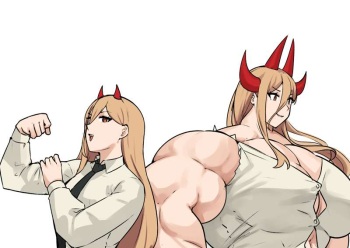 [Musctonk] Power Comic + Kobeni cover