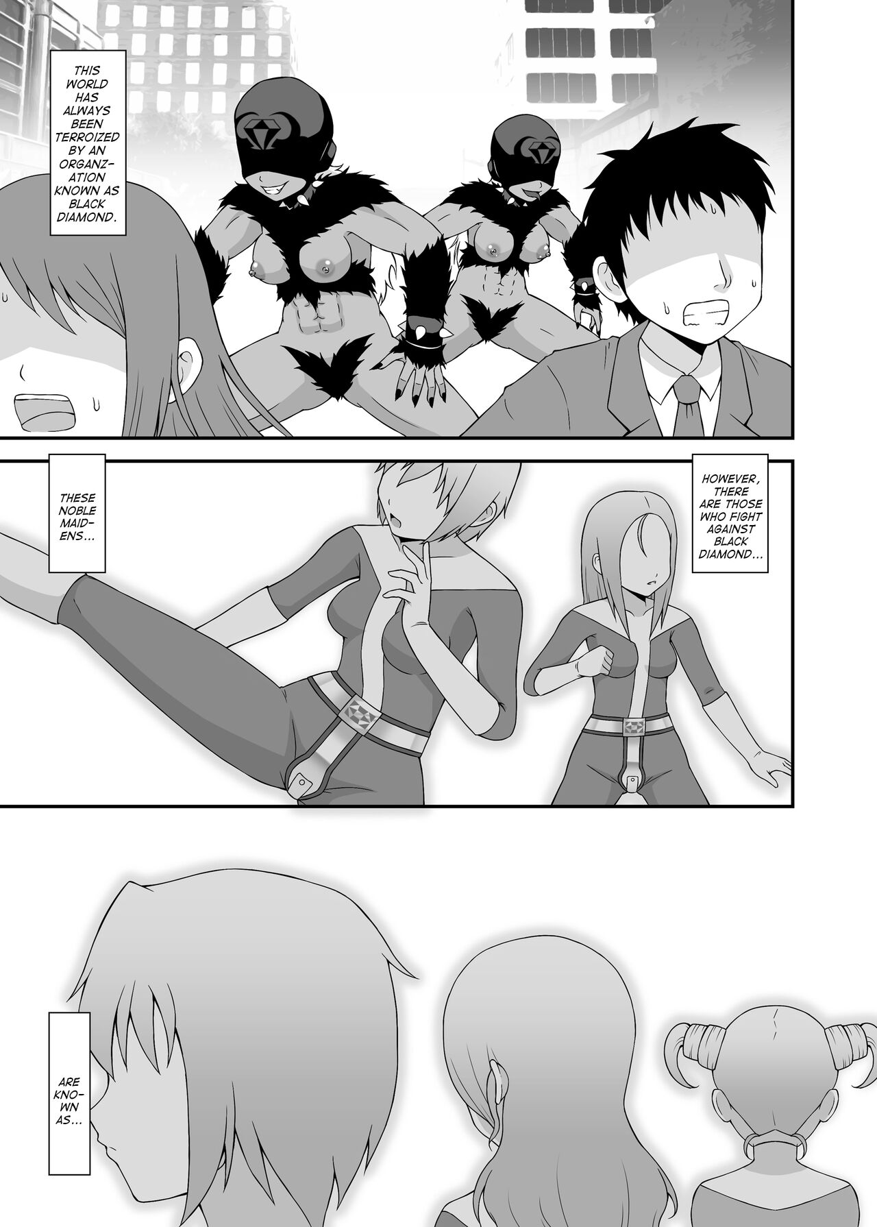 Teisou Sentai Virginal Colors Compilation | Chastity Sentai Chaste Colors Compilation page 2 full