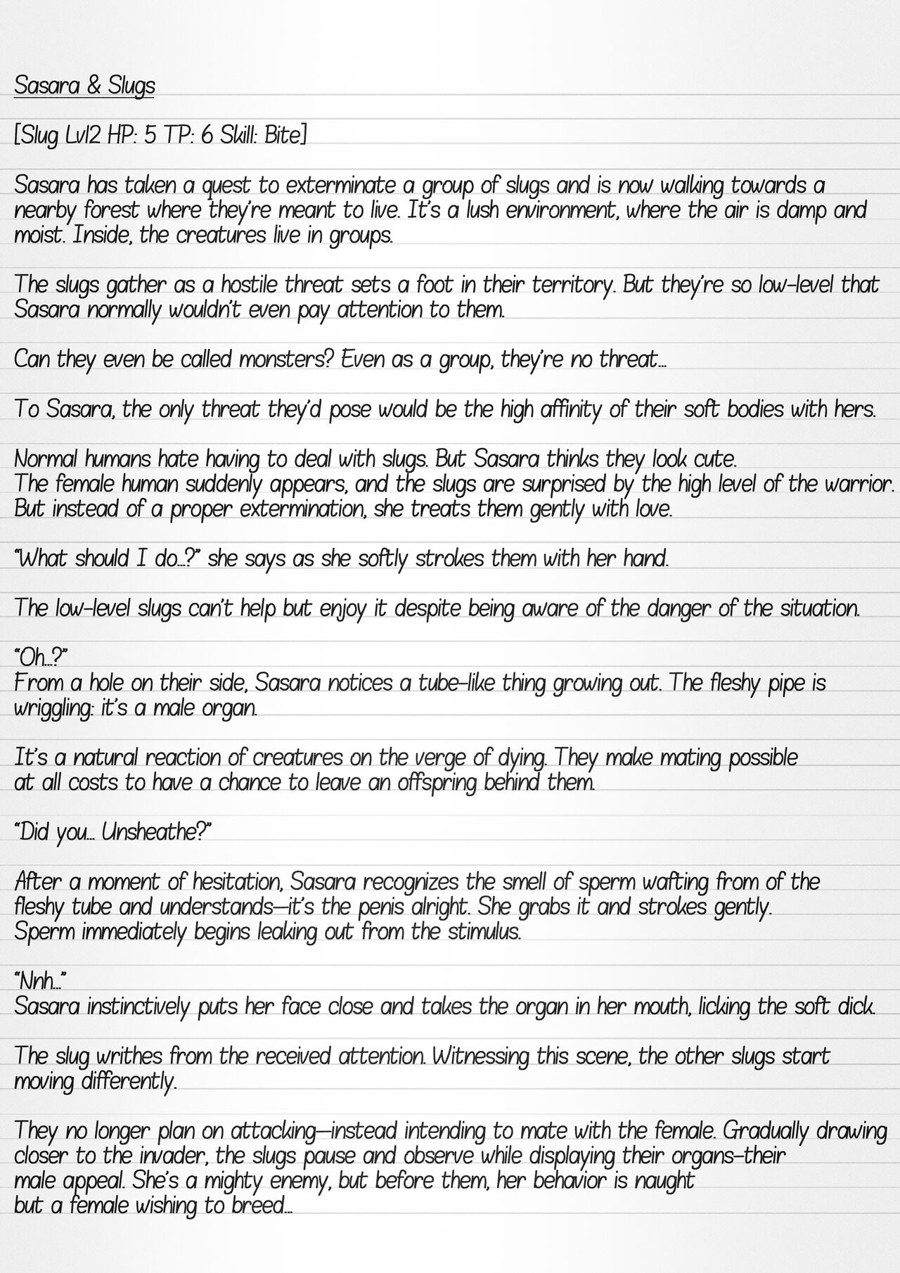 Misuke's Short Stories 7 - Three Girls & Insects page 11 full