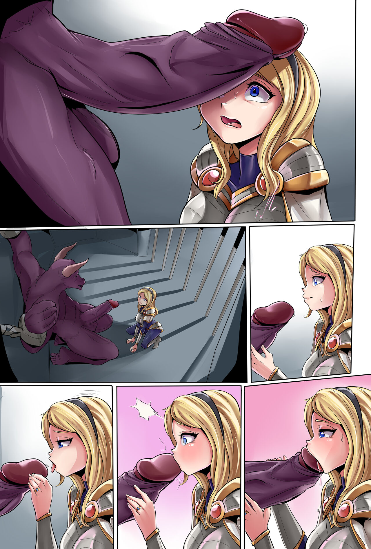 Lux & the Minotaur - True Love's Rape page 3 full