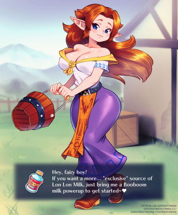 [supersatanson] Milking Malon (Legend of Zelda) cover