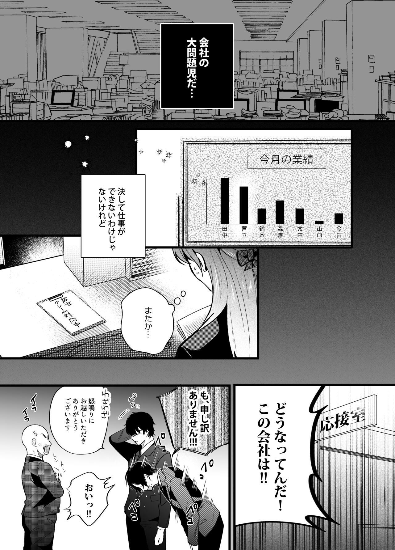 Genkai Shachiku OL wa Adachi Senpai ni Numattemasu page 4 full
