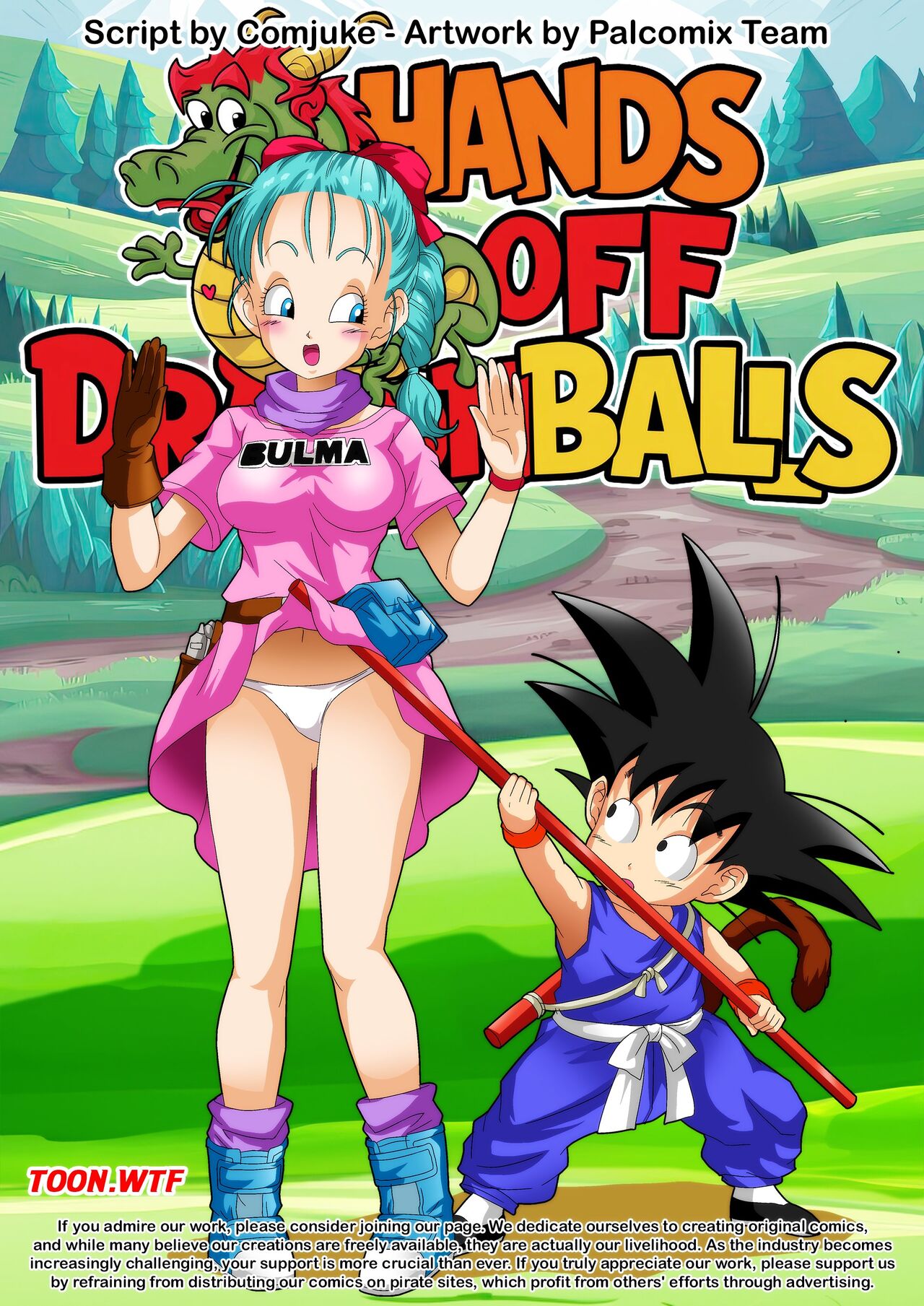 Hands Off Dragon Balls page 1 full