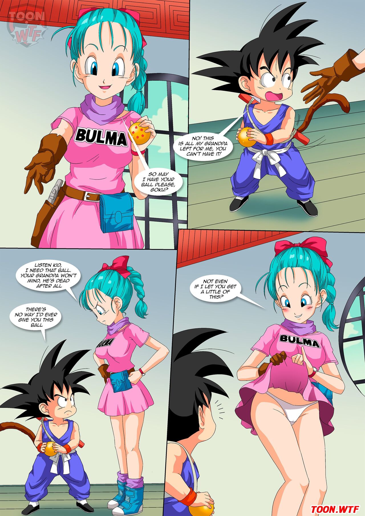 Hands Off Dragon Balls page 3 full