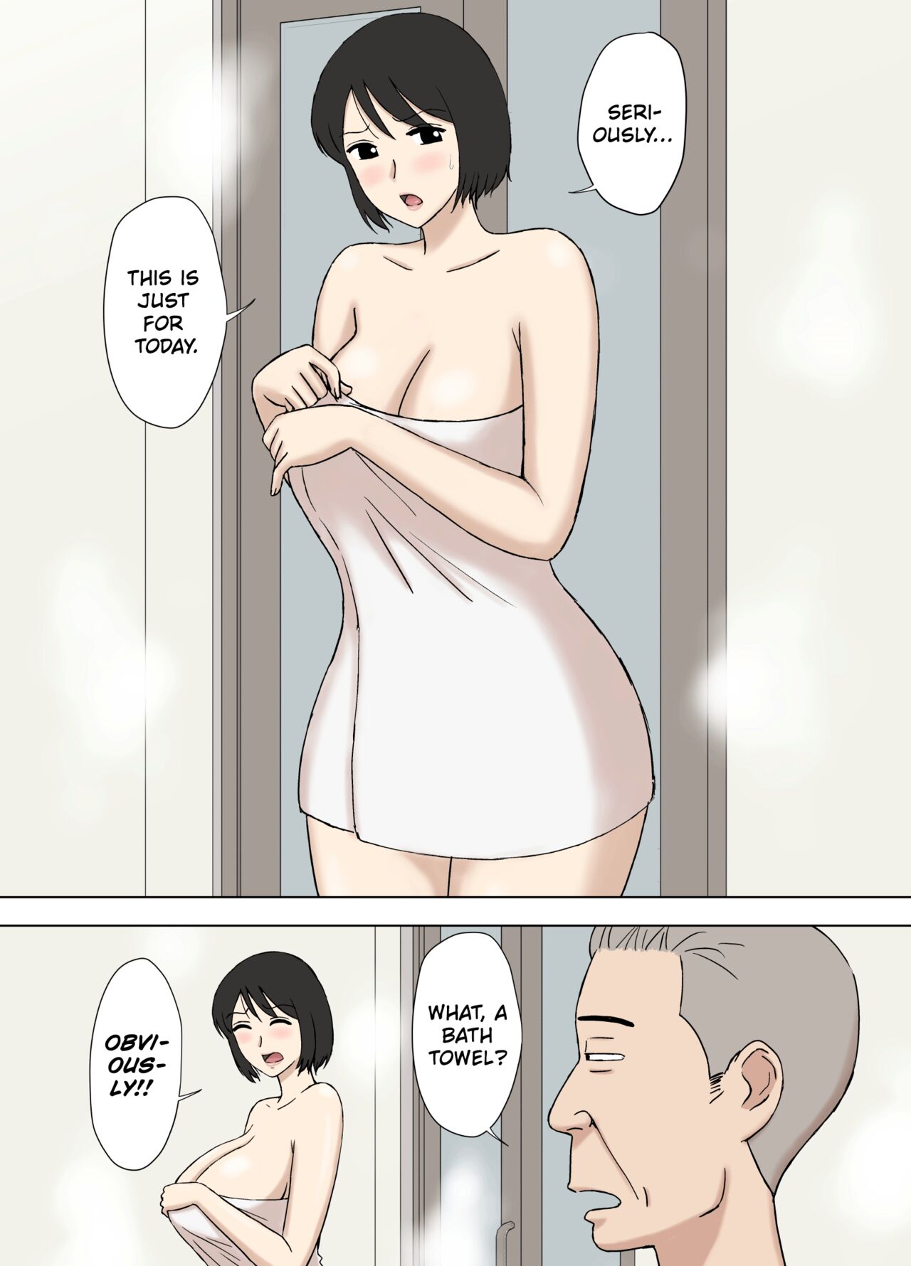 Tsuma ga Ore no Oyaji to Issho ni Furo ni Haitte irun daga.. 2 | My Wife is Taking a Bath With My Father.. 2 page 5 full