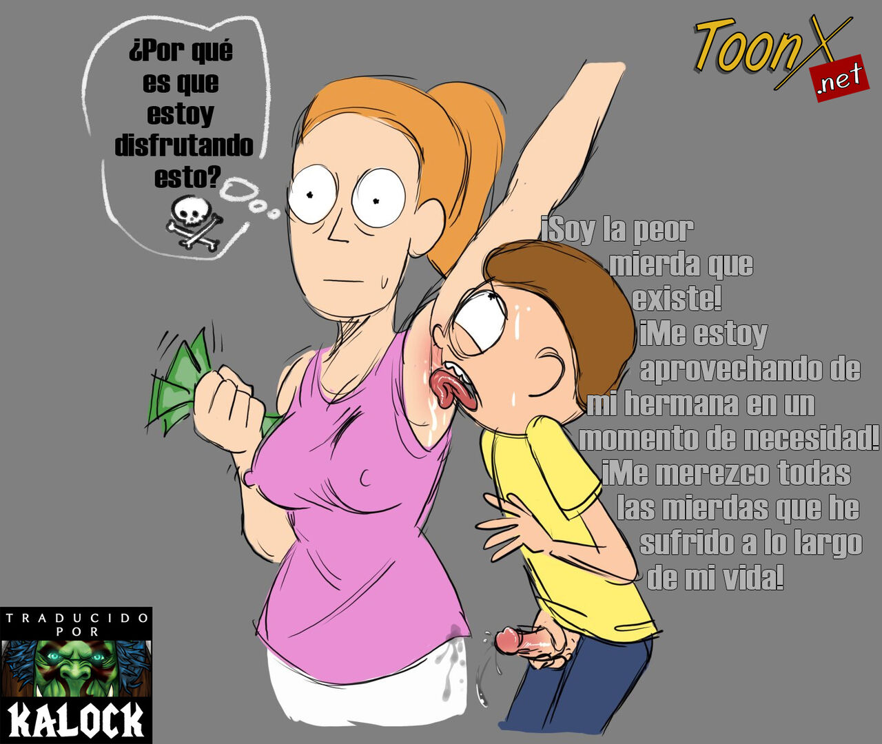 Morty, Pervertido pero no Imbécil page 1 full