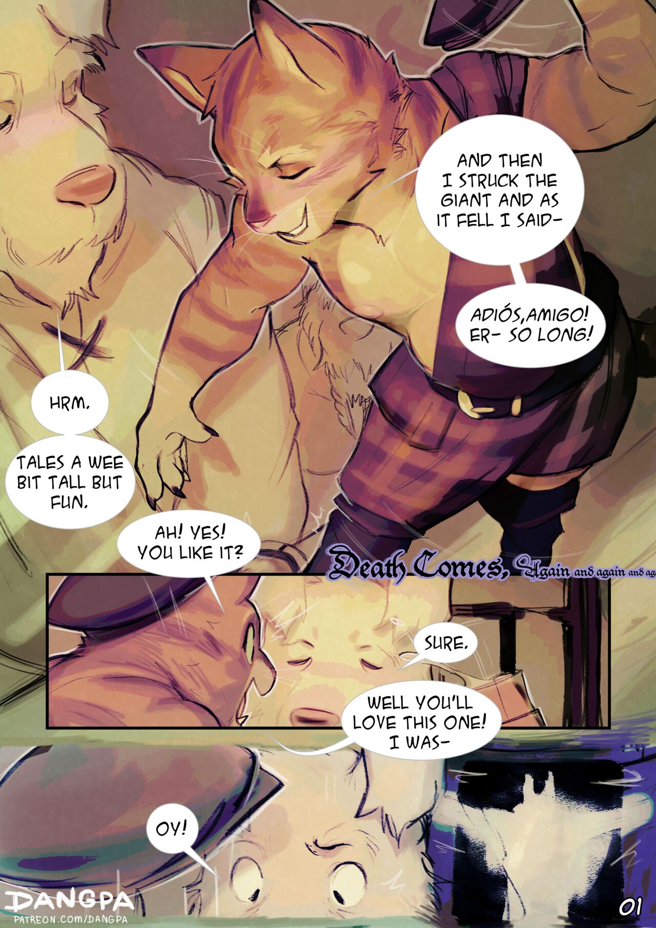 Death Comes page 1 full