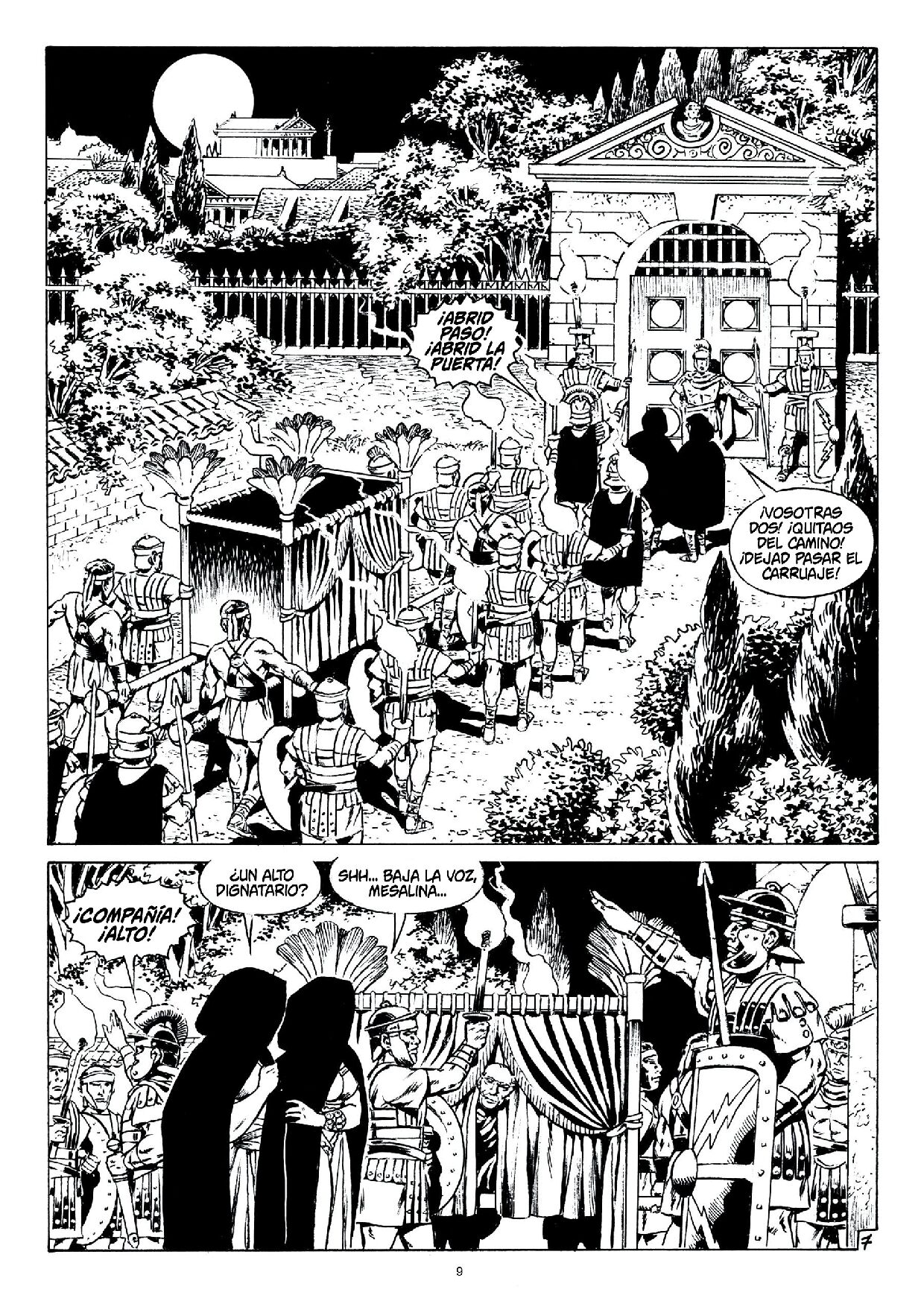 Mesalina - Acto I: El Templo de Príapo page 11 full